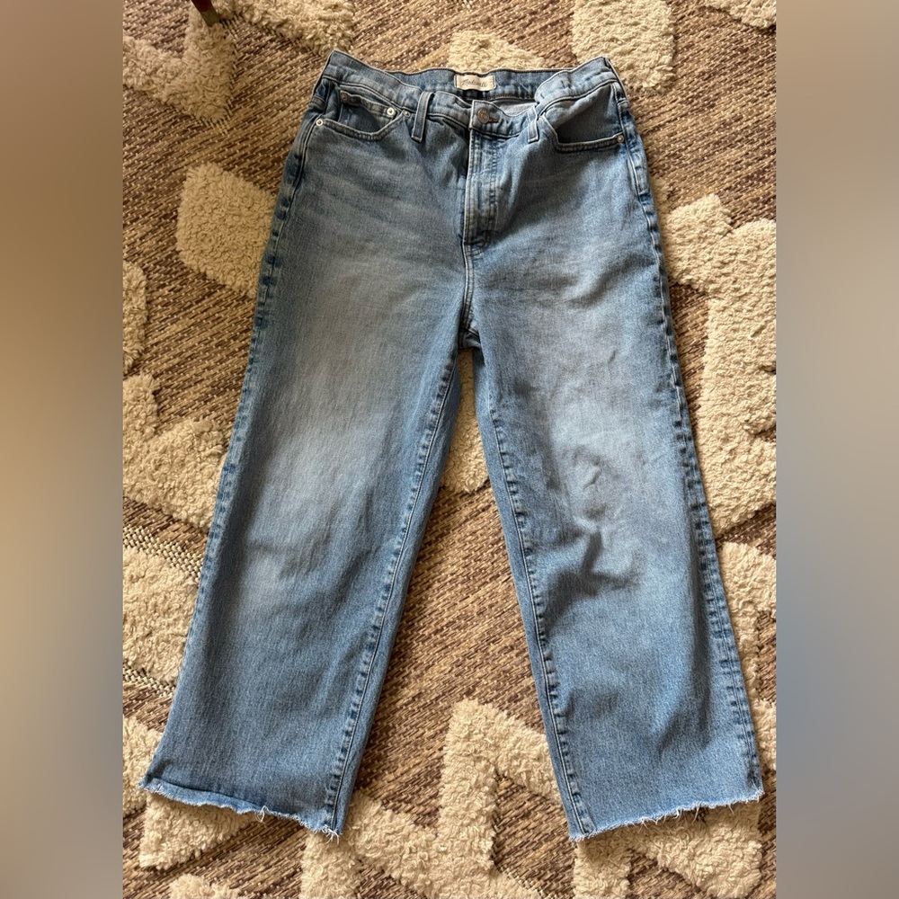 Madewell - The Perfect Vintage Wide Leg Crop Jean